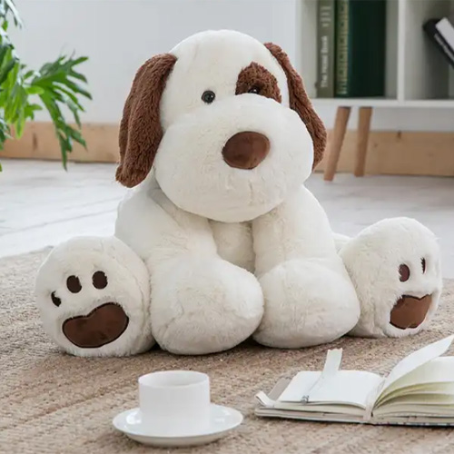 Super Soft Fabric Cute Stuffed Animal Plush Dog Toys