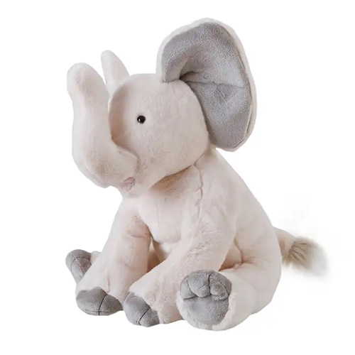 Cheap Soft Cartoon Elephant Doll Names Cute Plush Musical Animal Stuffed Elephant Toy With Big Ears