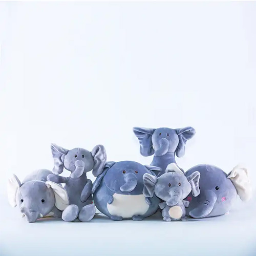 Custom Baby Plush Elephant Toy Stuffed Animal Plush Toy