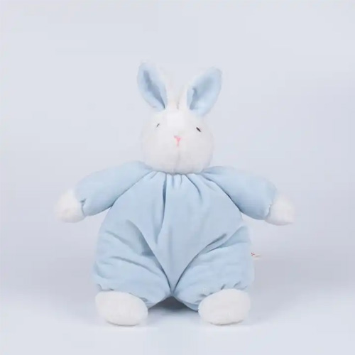 Soft popular cute baby plush toy rabbit stuffed comforter toy