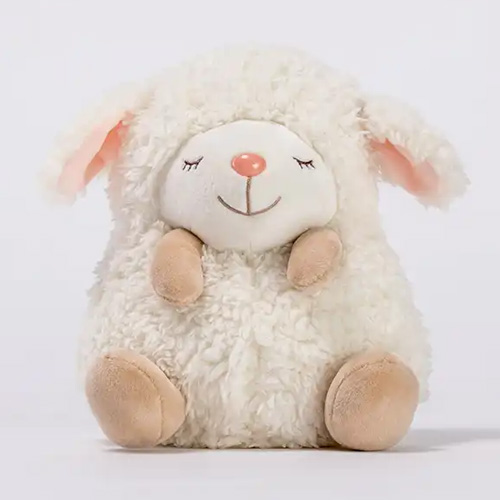 OEM ODM Custom Cute plushie Lamb newborn Stuffed Animal There are many colors soft bulk knit Sheep doll Plush Toy