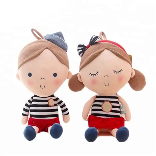 OEM Customized Cartoon Character keychain and High quality plush doll making factory