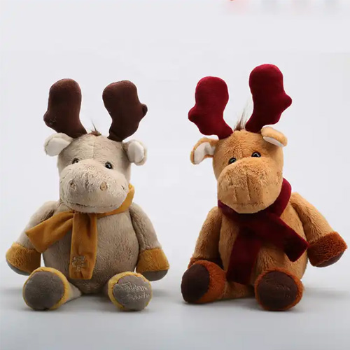 CE EN71 ASTM standard plush musical reindeer stuffed animals