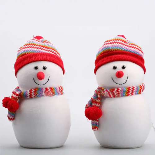 christmas decoration stuffed snowman soft dolls