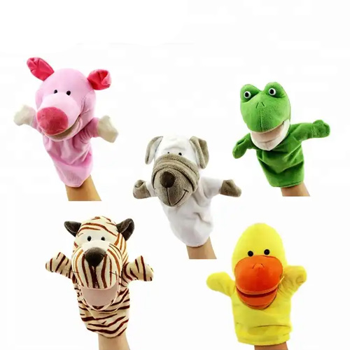 Plush Soft Toys Cartoon Character Hand Puppet for Adult