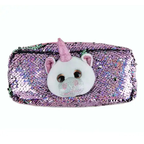 Custom design pencil cases good quality bags stuffed animal toys 